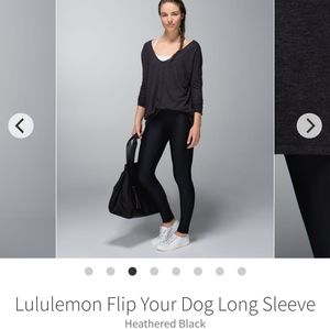 Lululemon Flip Your Dog Long Sleeve Size 4